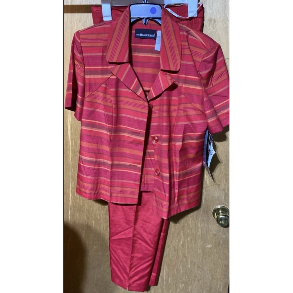 Sag Harbor 2 Piece Suit Size 10 Pants And Top